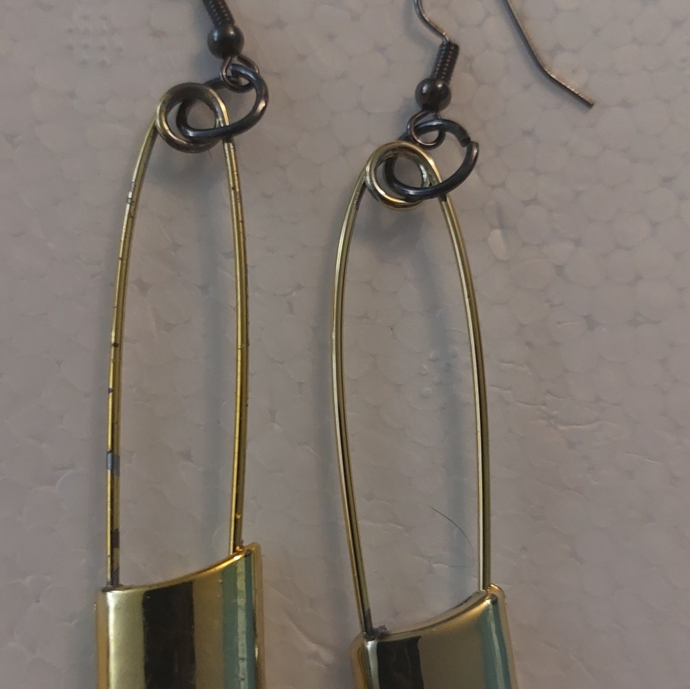 Safety Pin Earrings